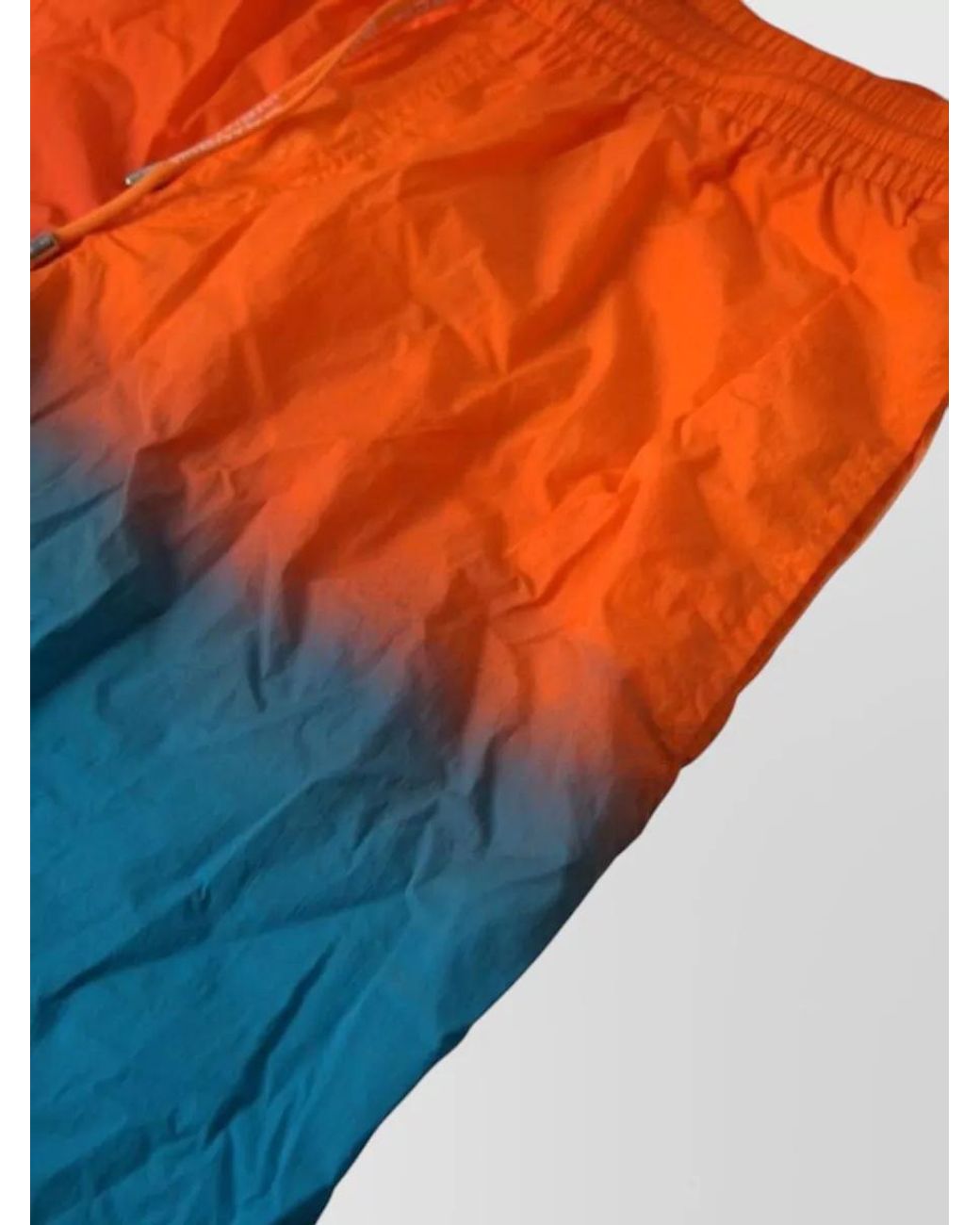 Dolce & Gabbana Orange Gradient Swim Shorts for men
