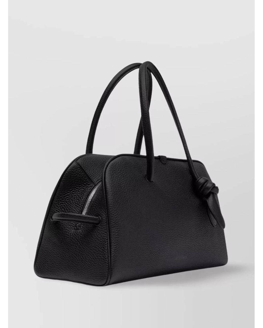 Jacquemus Black Le Turismo Leather Tote Bag
