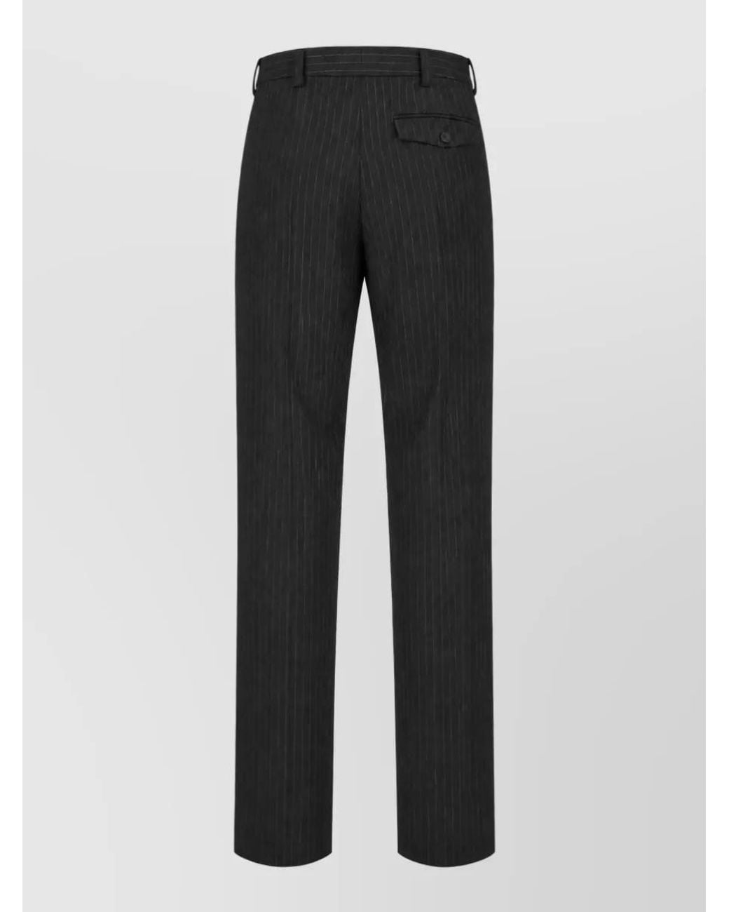 Saint Laurent Black Tailored Trousers for men
