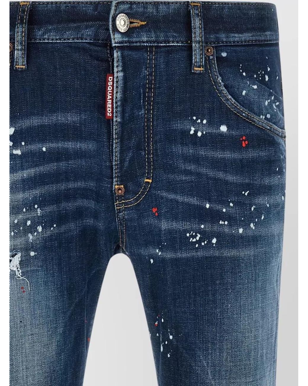 DSquared² Blue Denim Skinny Jeans for men