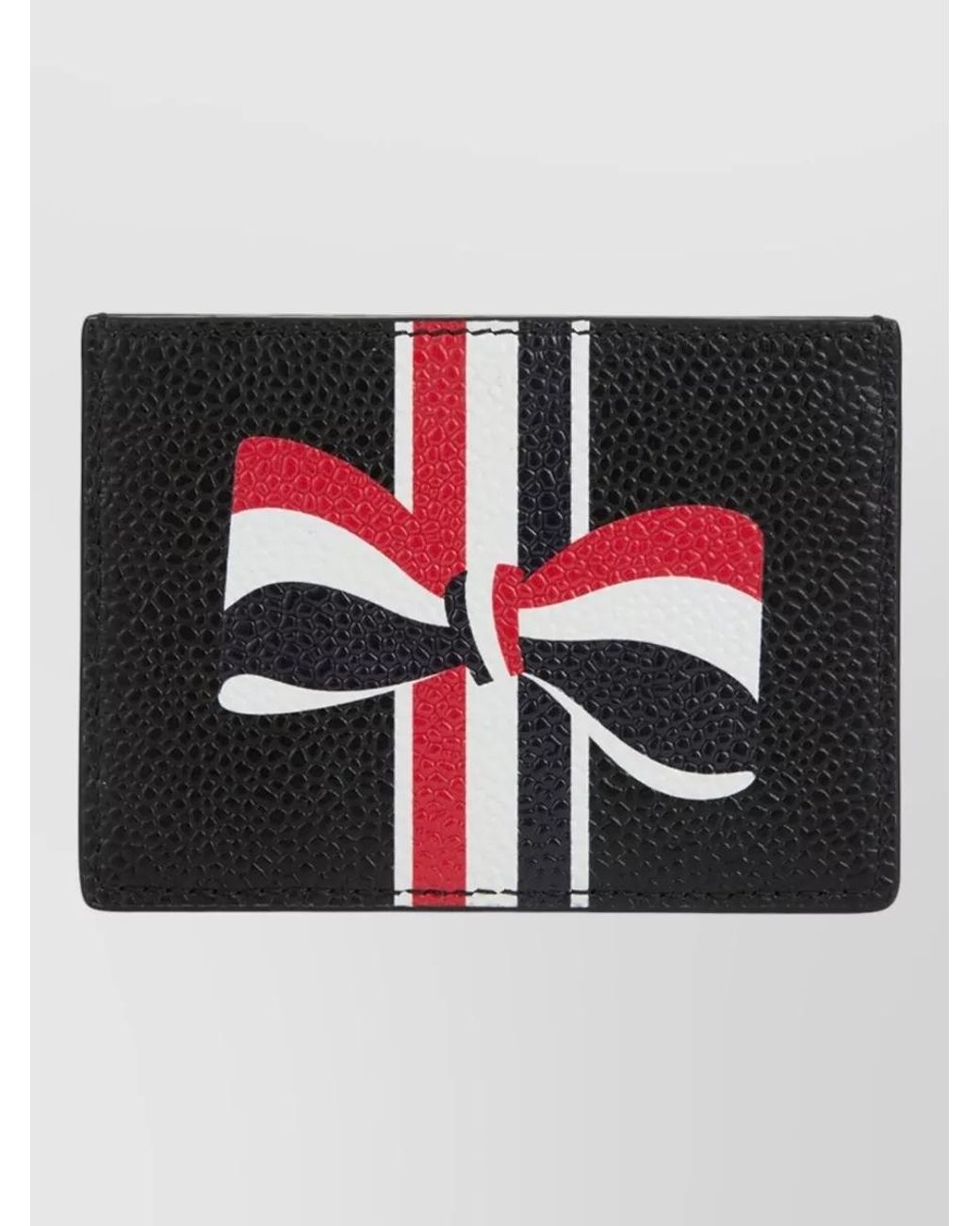 Thom Browne Multicolor Leather Card Holder