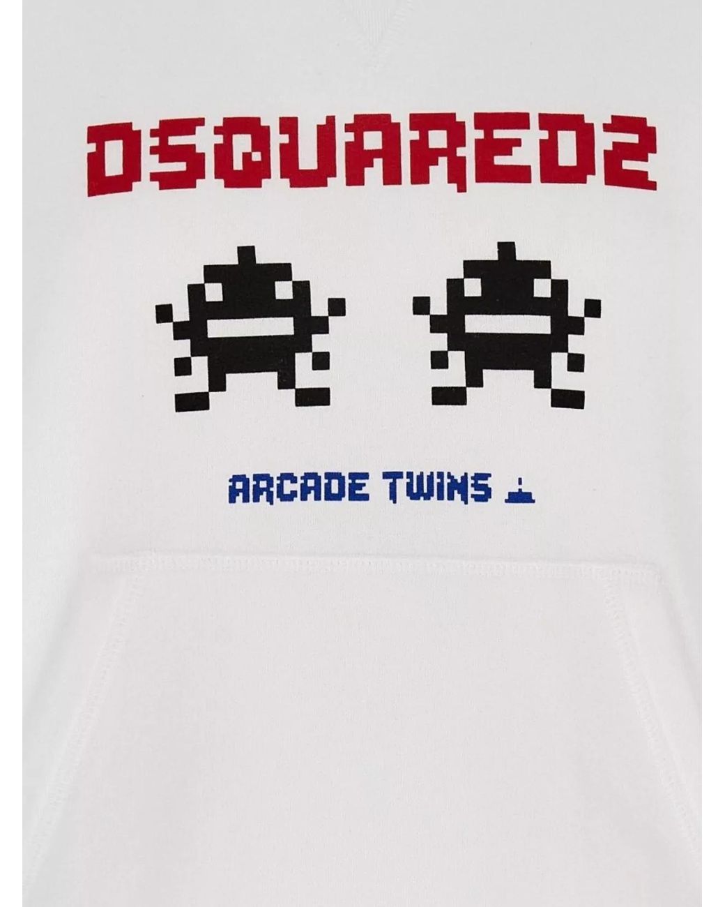 DSquared² White Logo Print Regular-Fit Sweatshirt for men