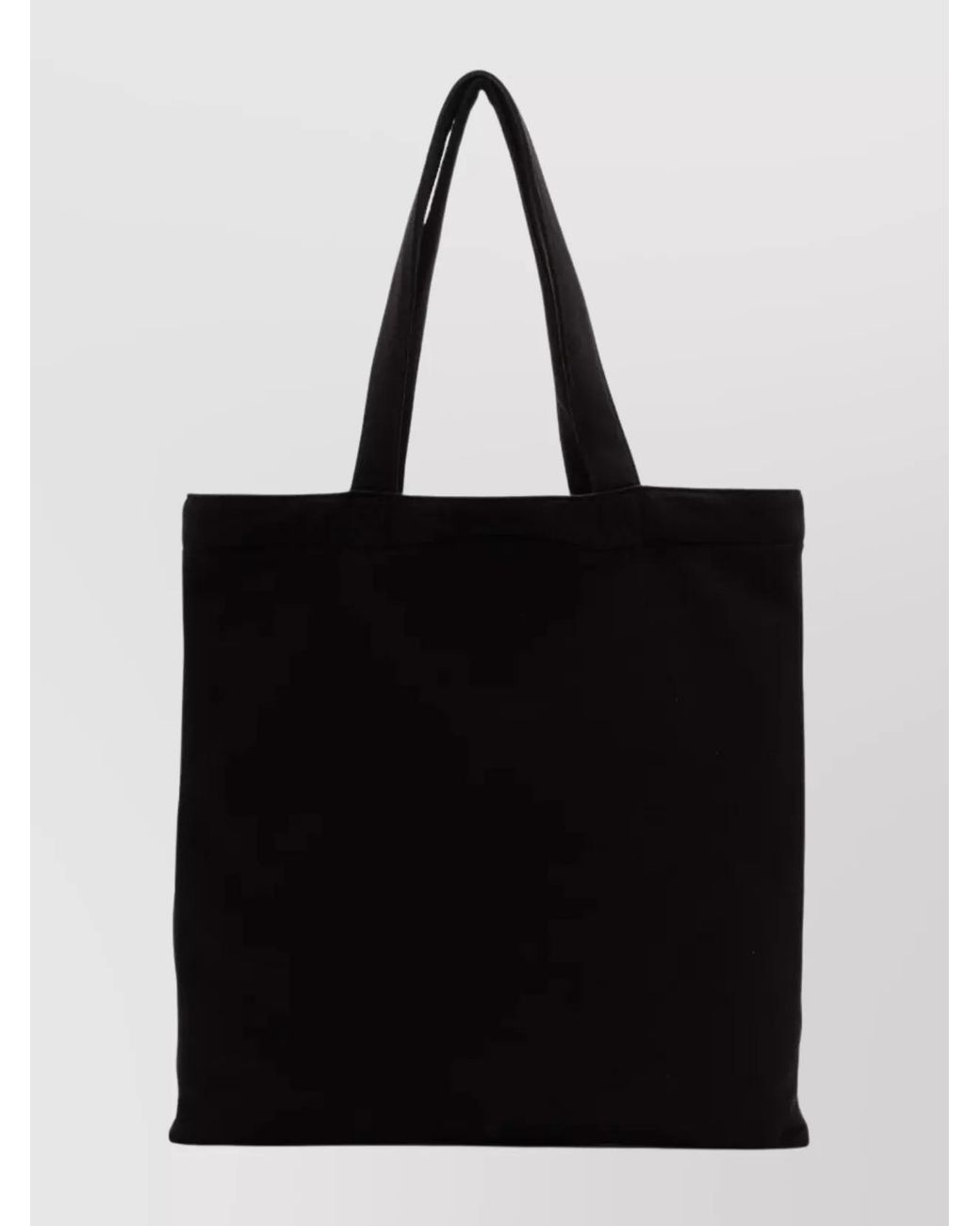 Palm Angels Black Cotton Logo-Embroidered Tote Bag for men