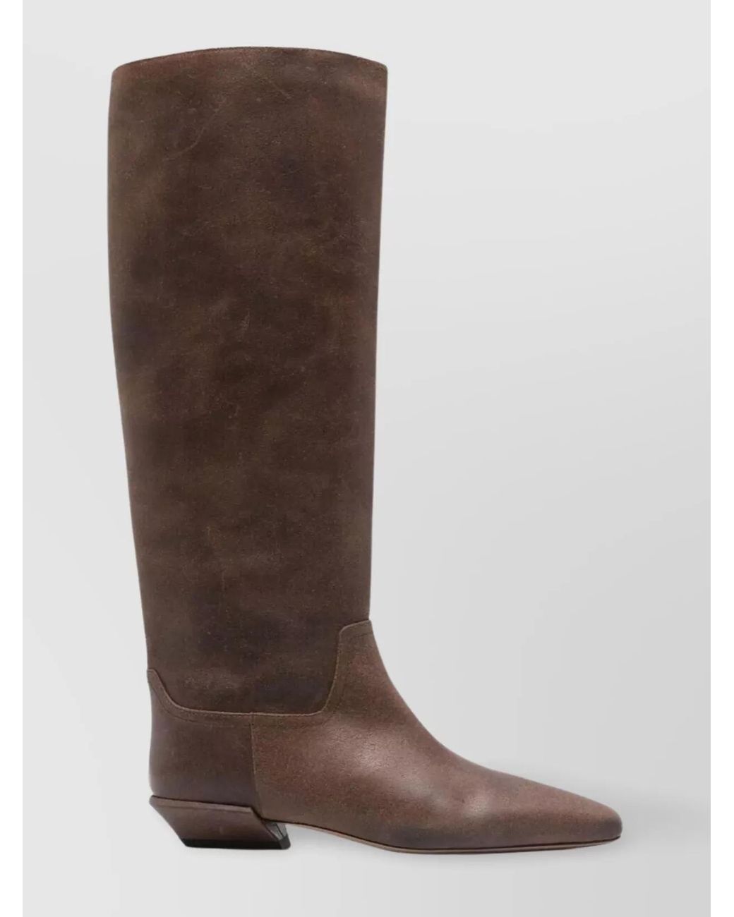 Paris Texas Brown Leather Bettina Knee-High Boots