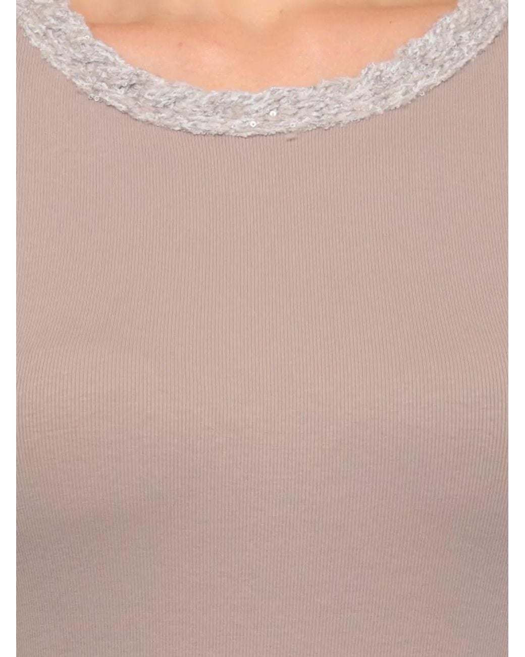 Fabiana Filippi Pink Cotton Short-Sleeve T-Shirt