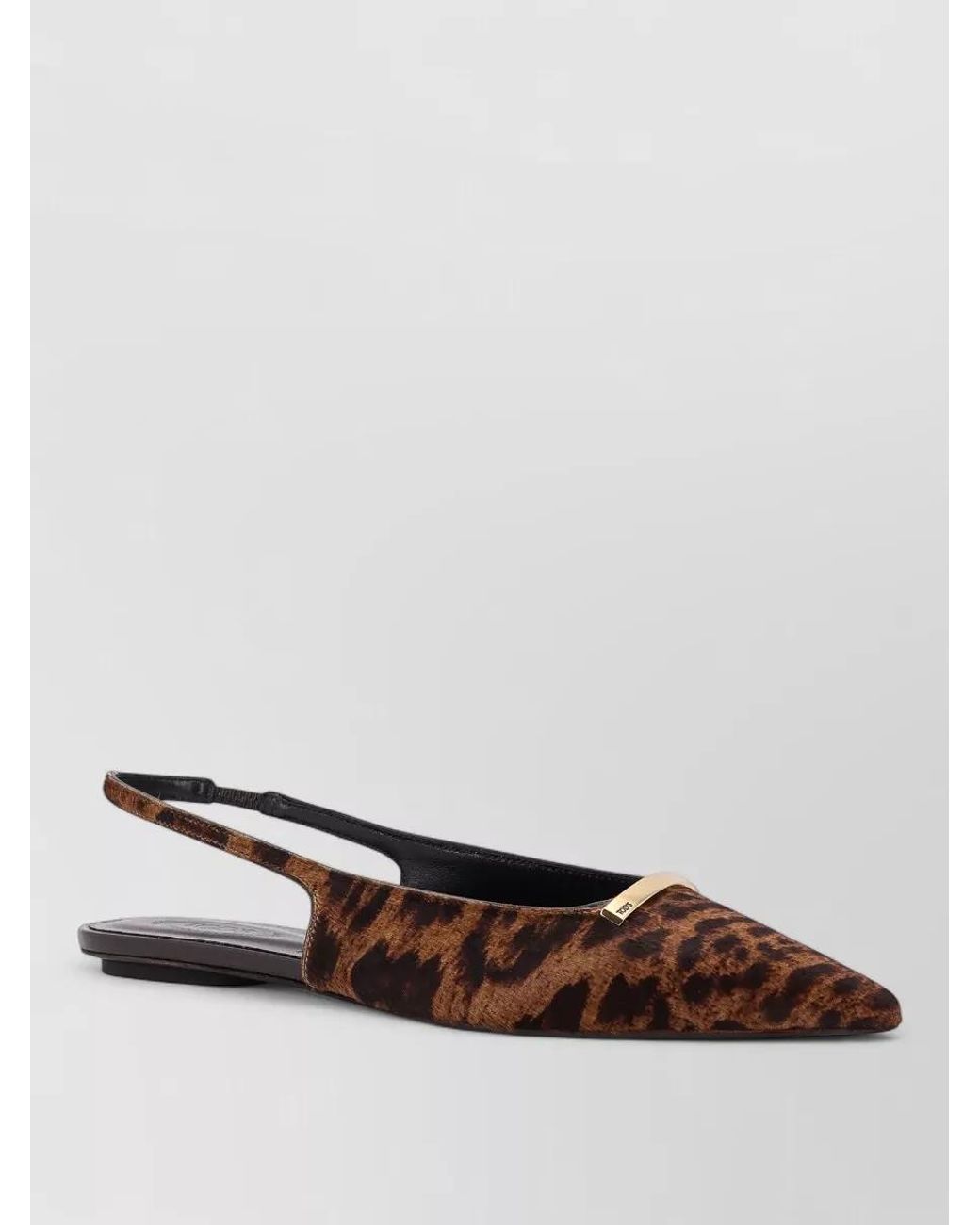 Tod's Multicolor Pony Hair Leather Ballerina Flats