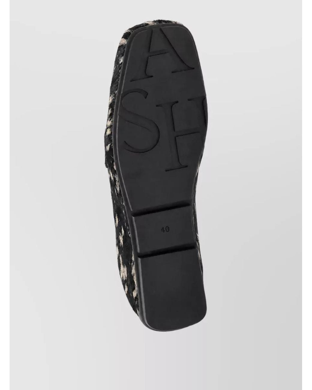 Ash Black Leather Loafers