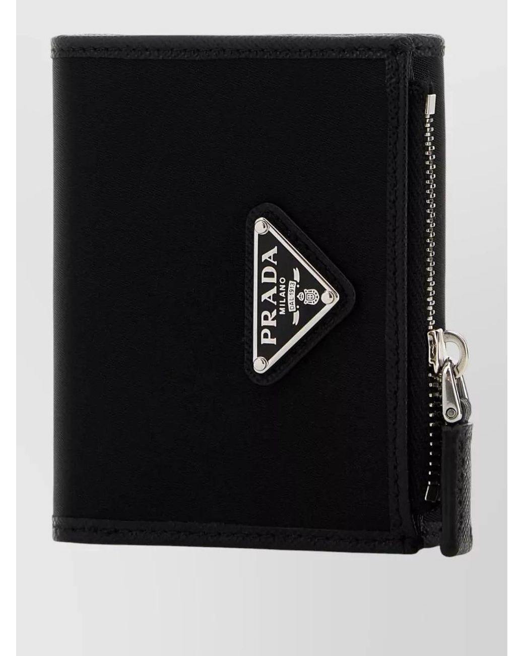 Prada Black Canvas Wallet for men