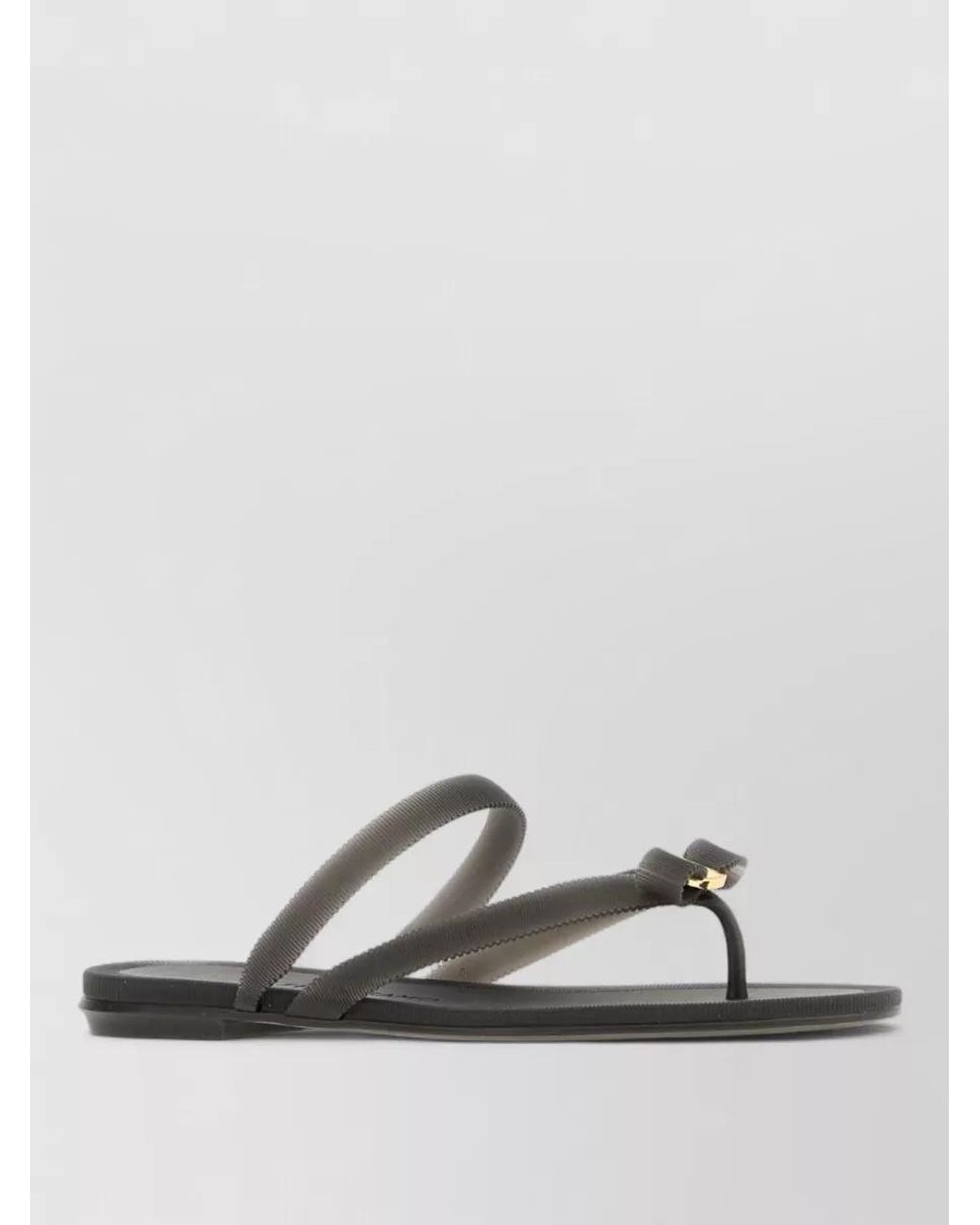 Ferragamo Multicolor Rubber Thong Sandals