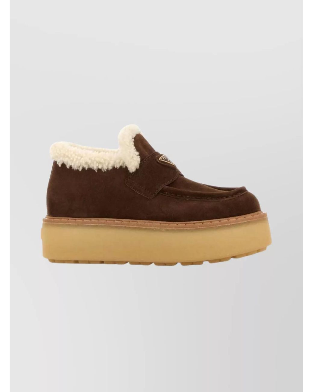 Prada Multicolor Leather Slip-On Sneakers