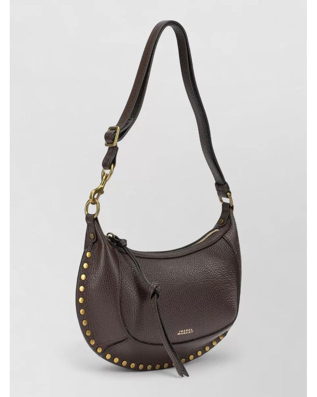 Isabel Marant Multicolor Oskan Moon Small Leather Cross-Body Bag