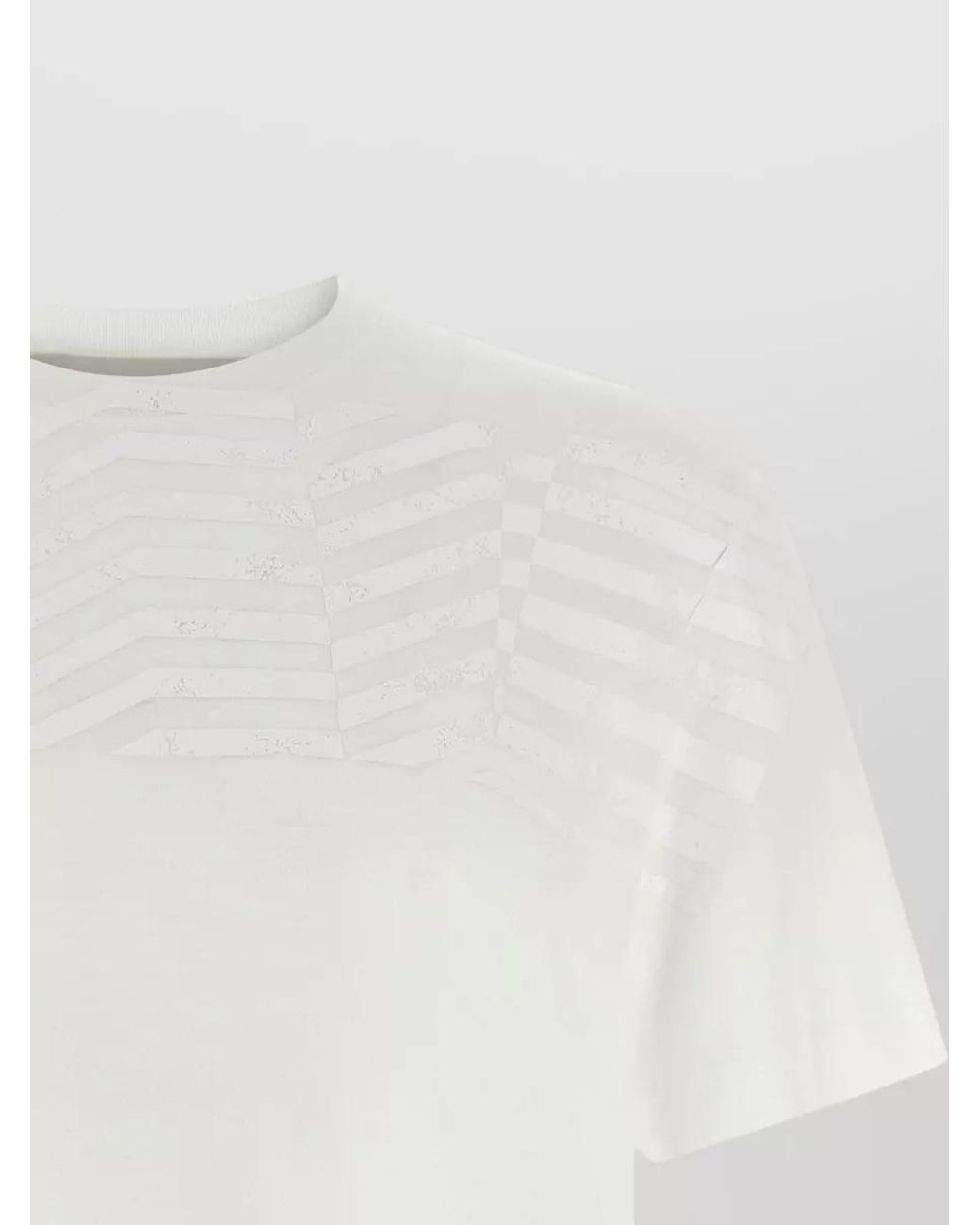 Golden Goose Deluxe Brand White Lyocell Journey Printed Short-Sleeve T-Shirt for men
