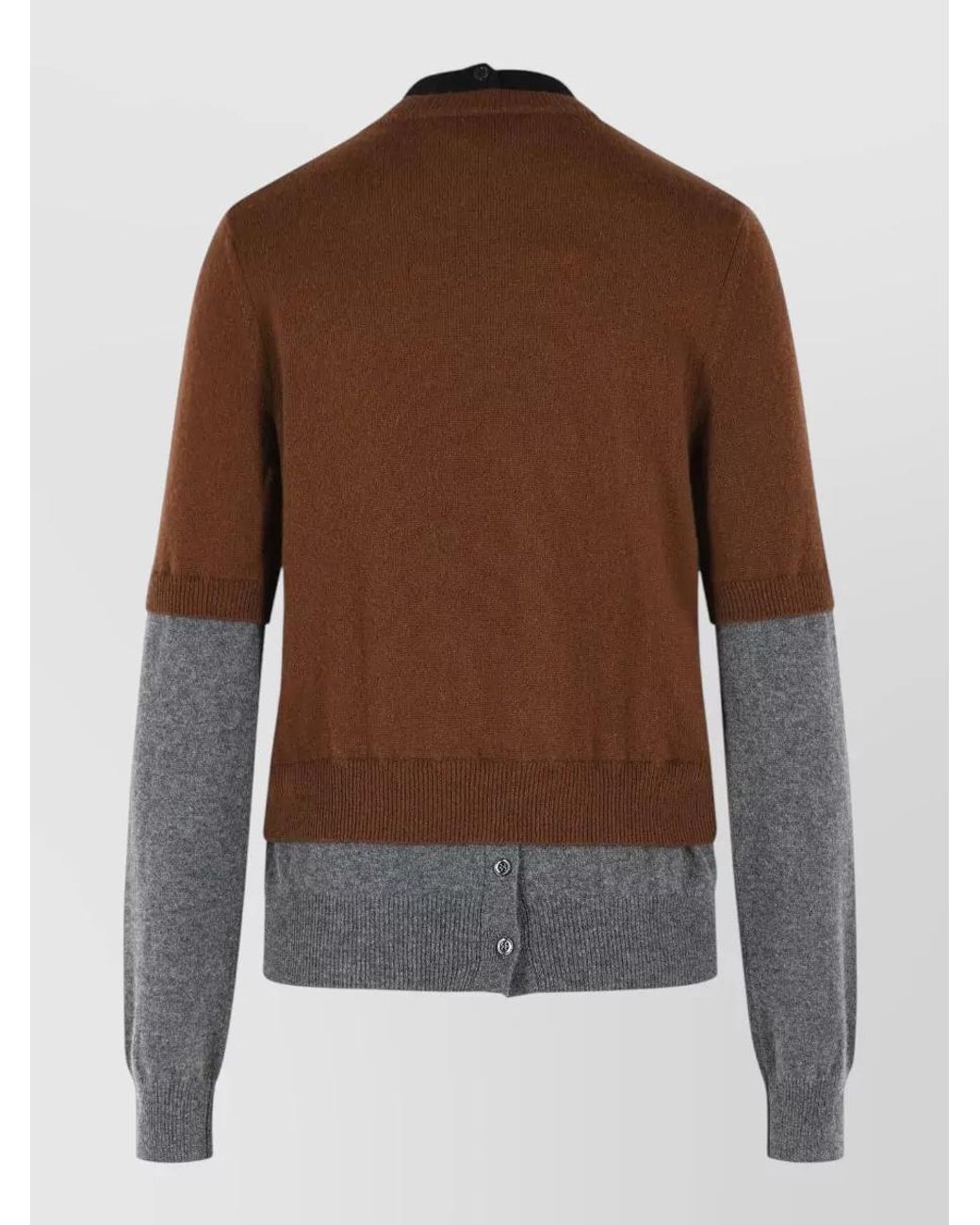 Marni Brown Cashmere Sweater