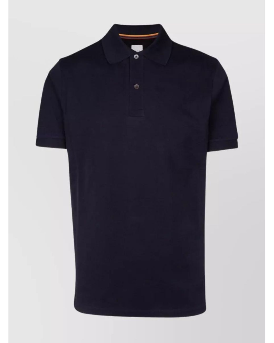 Paul Smith Blue Cotton Piqué Polo Shirt for men