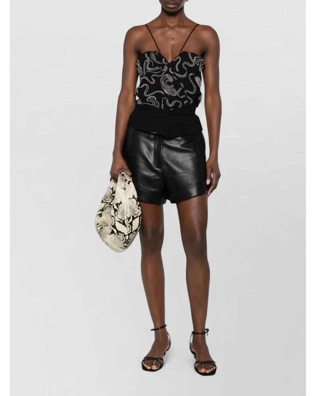 IRO Black Sleeveless Top