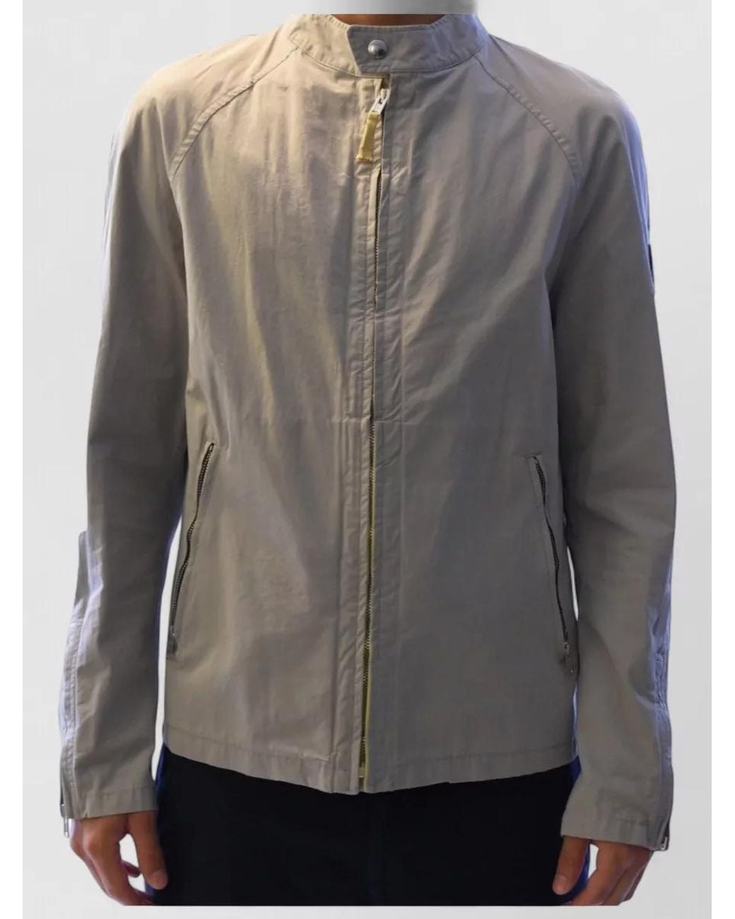 Belstaff Gray Cotton Lightweight Jacket for men