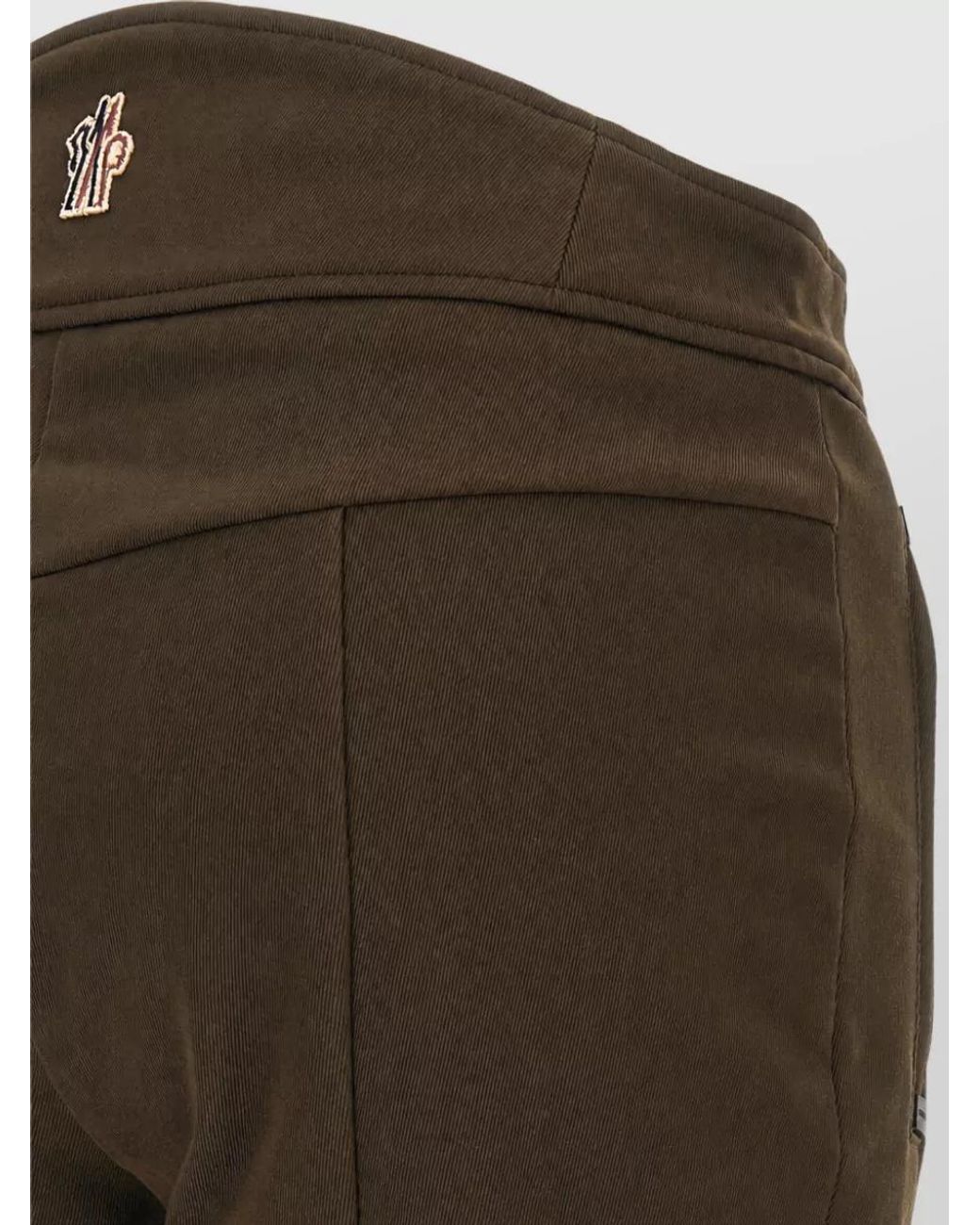 Moncler Brown Slim-Fit Technical Trousers