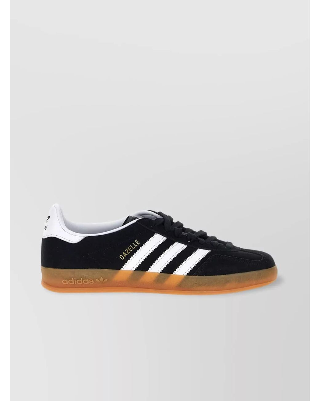 Adidas Originals Black Leather Low-Top Sneakers