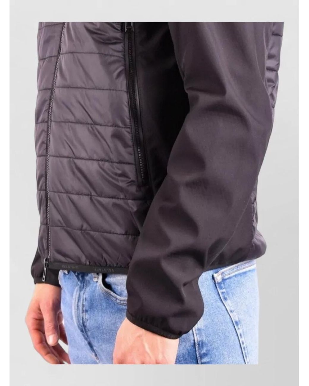 Belstaff Gray Puffer Coat for men