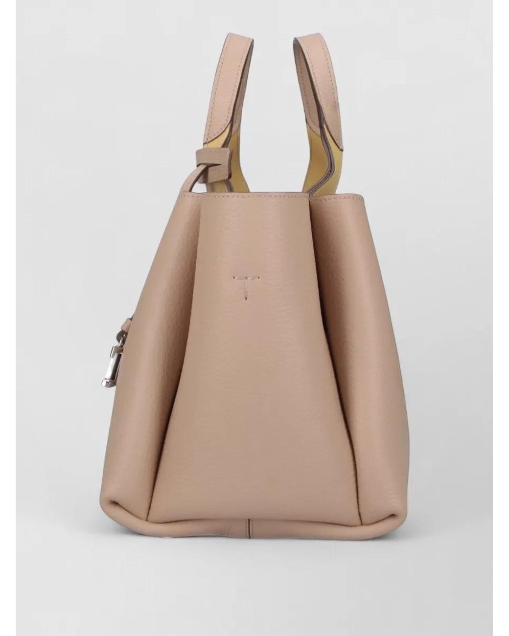 Tod's Natural Leather Tote Bag