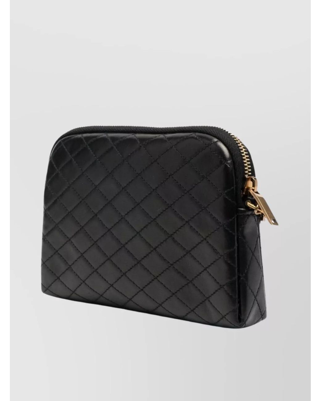 Saint Laurent Black Gaby Lamb Leather Shoulder Bag