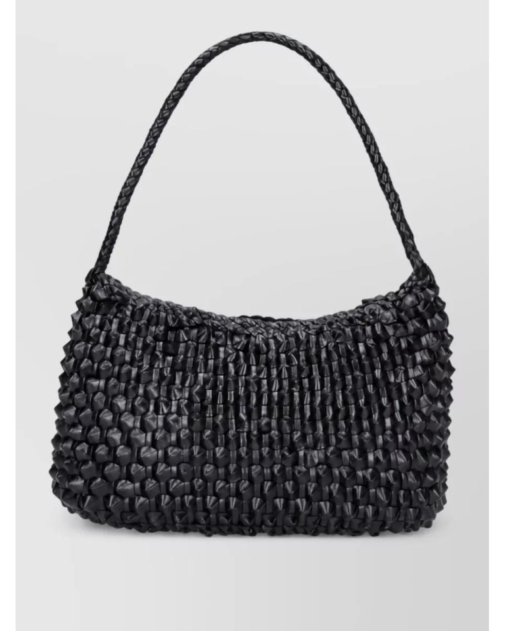 Dragon Diffusion Black A4 Pochette Leather Clutch Bag