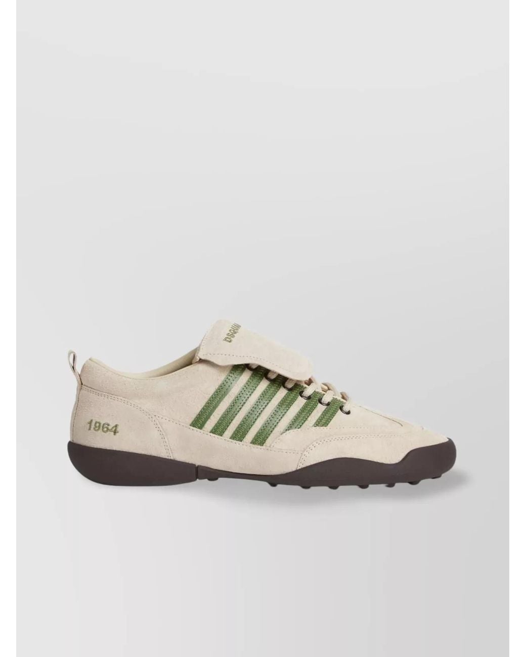 DSquared² Metallic Leather Low-Top Sneakers for men