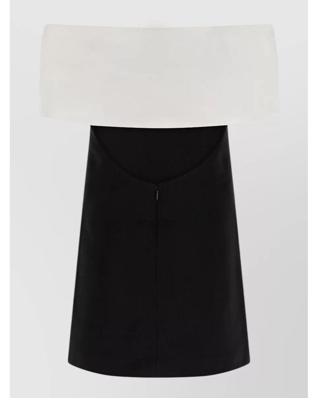 Self-Portrait Black Off-Shoulder Mini Dress