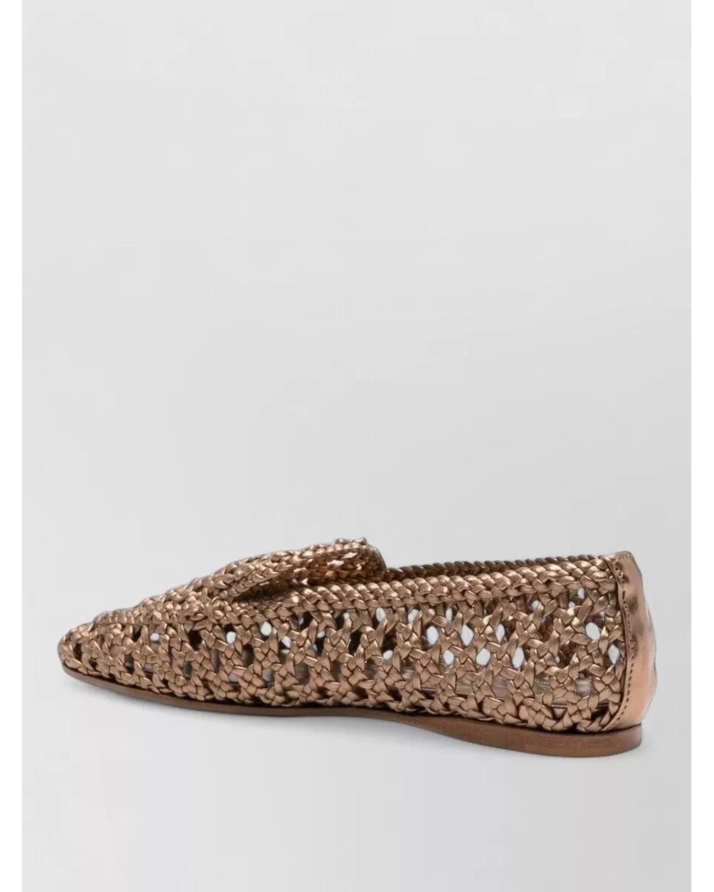 Forte_forte Brown Leather Slippers