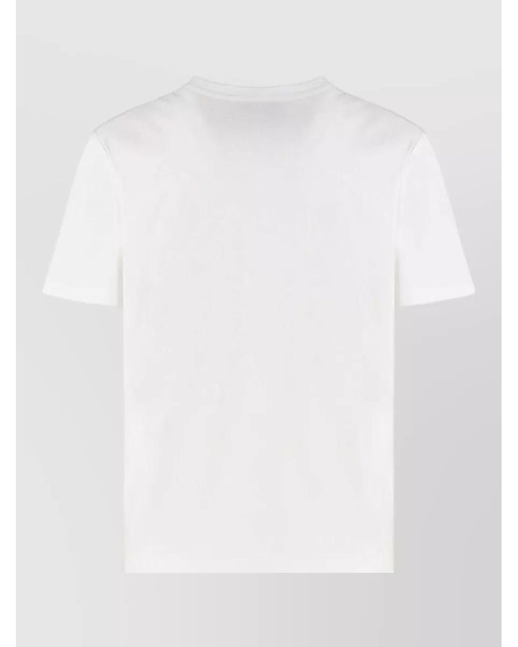 Tory Burch White Cotton Printed Crew-Neck T-Shirt
