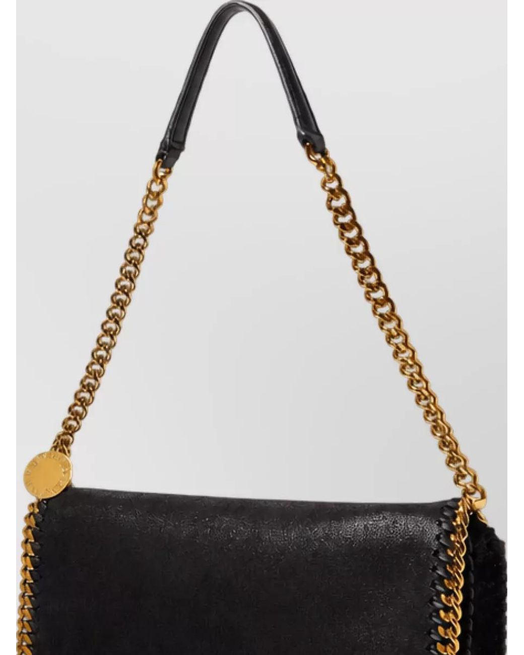 Stella McCartney Black Falabella Clutch Bag