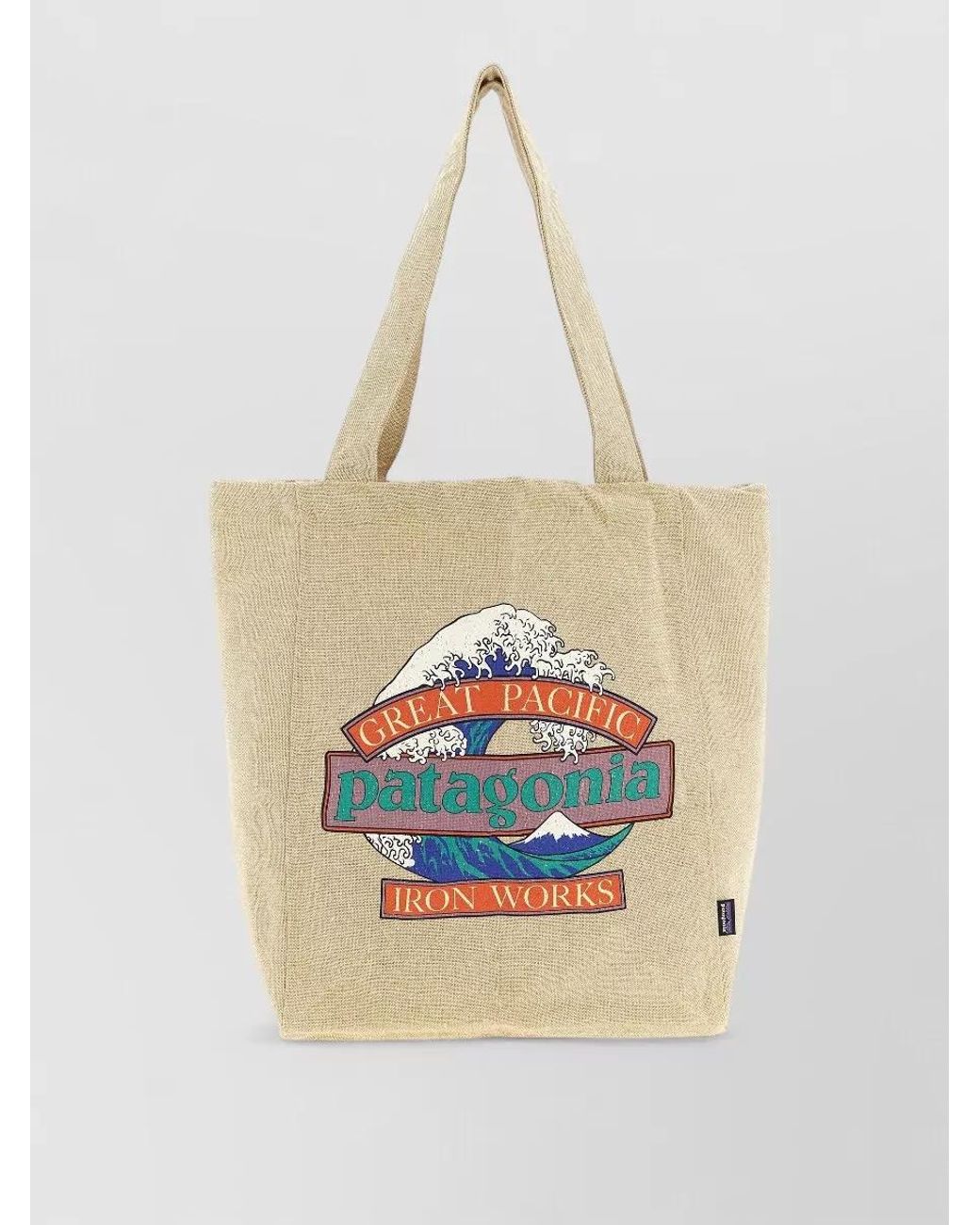 Patagonia Blue Printed Beach Bag for men