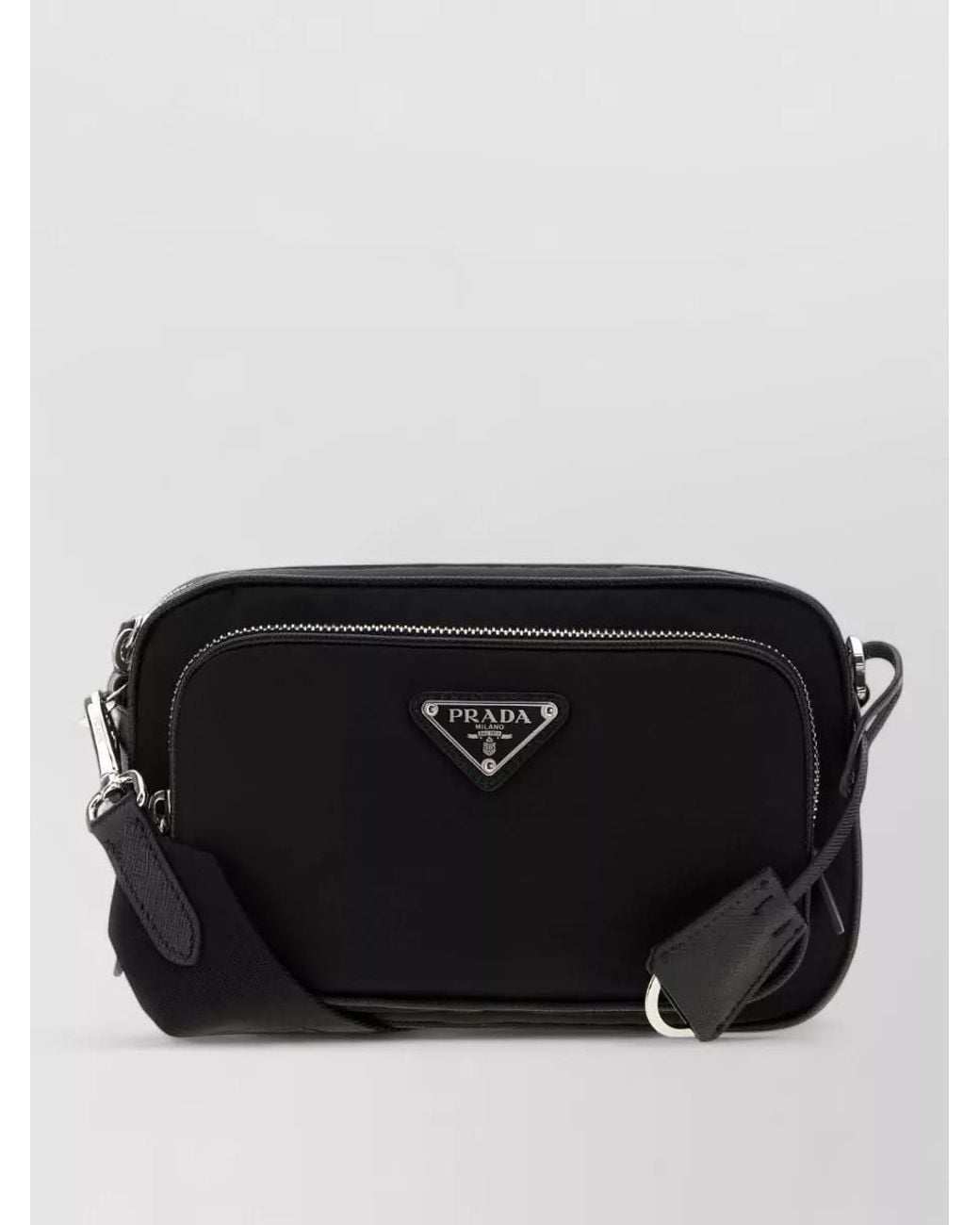 Prada Black Re-Edition Recycled Polyamide Cross-Body Bag