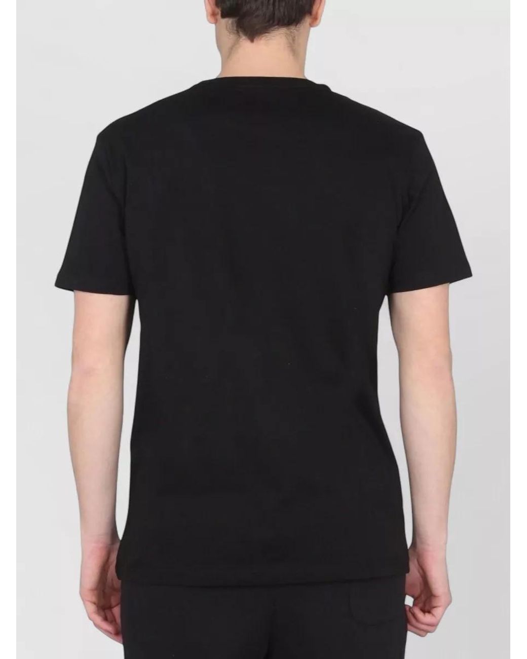 Alpha Industries Black Logo Print T-Shirt for men