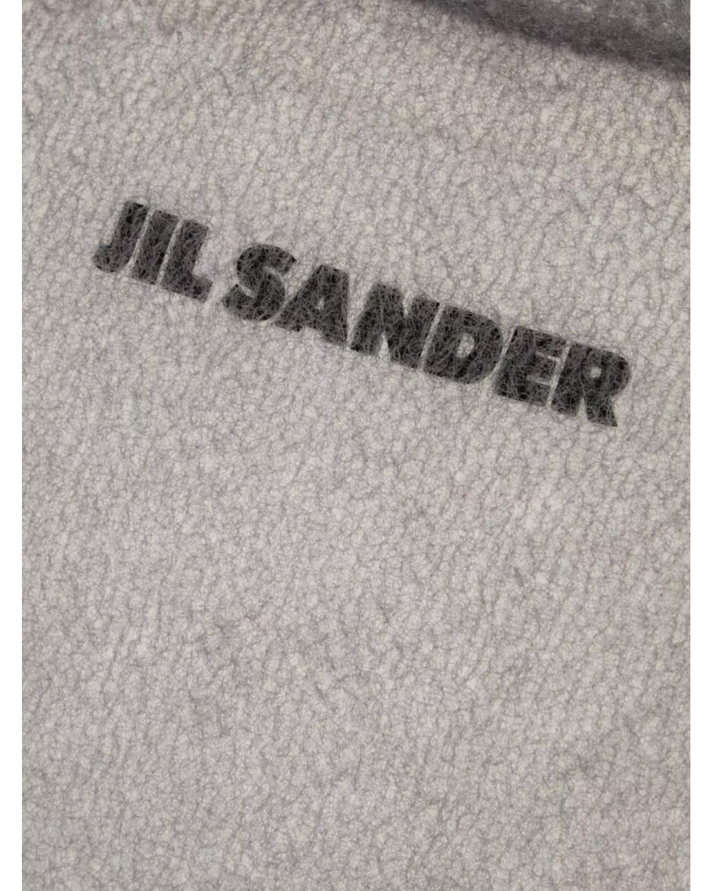 Jil Sander Gray Layered Jumper for men