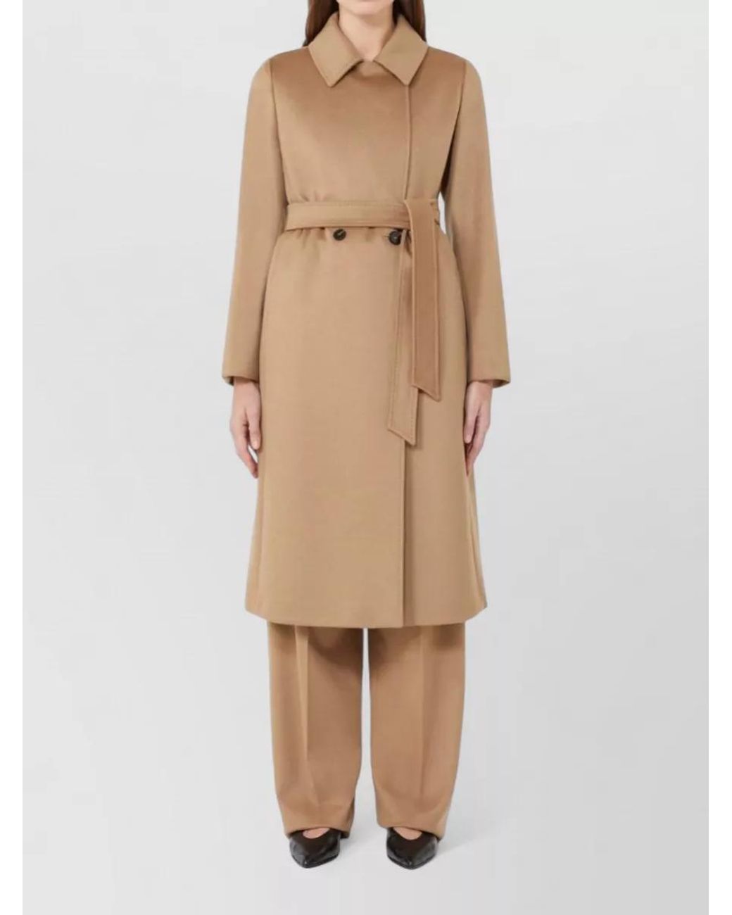 Max Mara Natural Wool Fitted Jacket