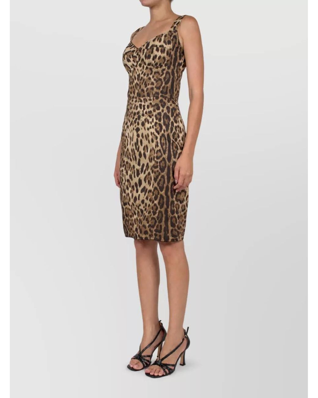 Dolce & Gabbana Multicolor Silk Mini Dress