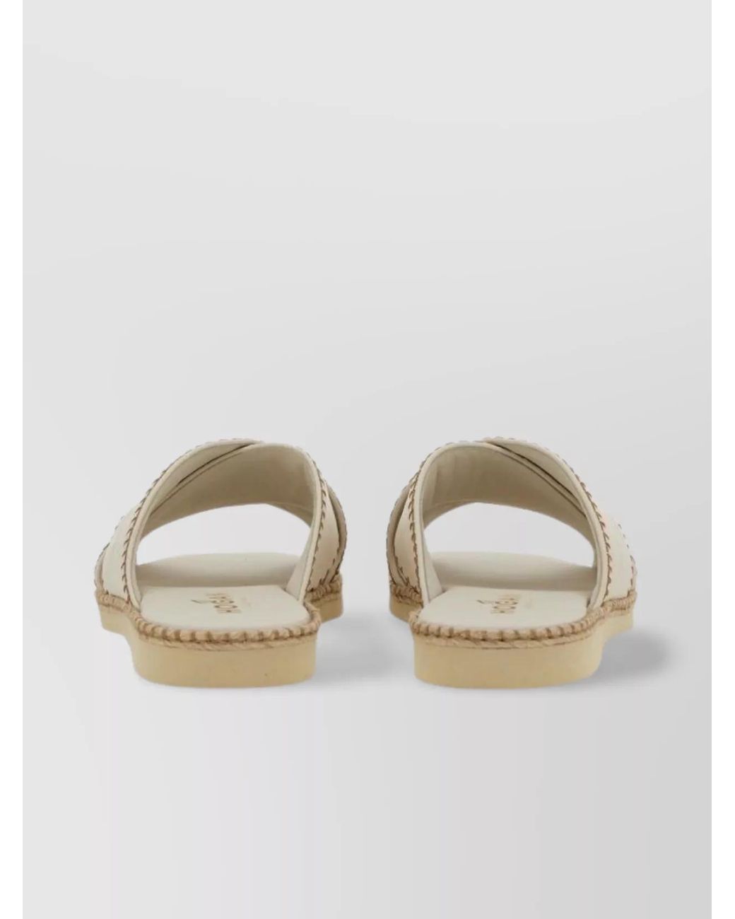 Hogan Multicolor Shearling Leather Sandals