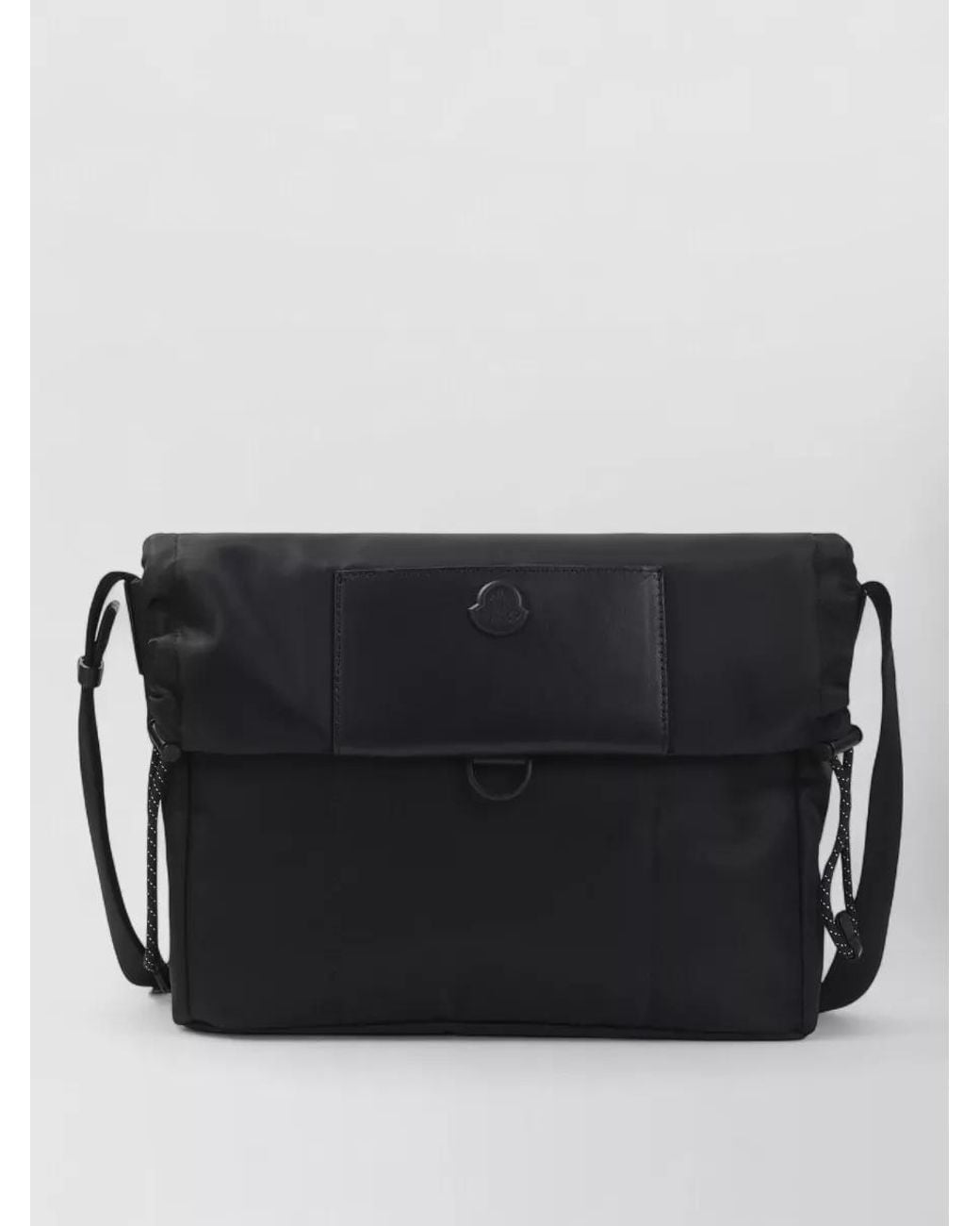 Moncler Black Nylon Crossbody Bag for men