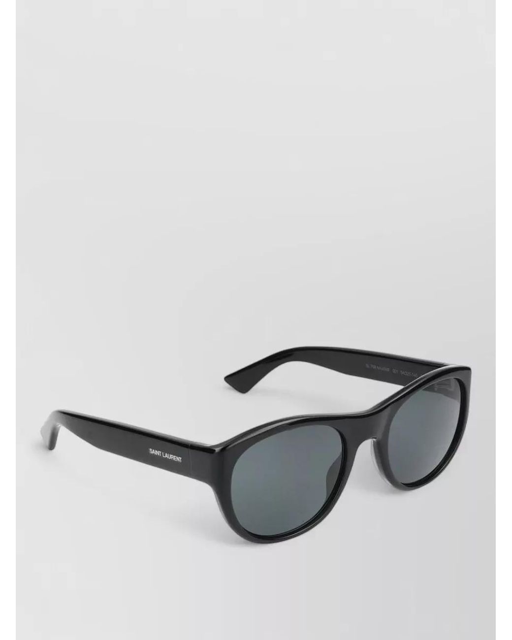 Saint Laurent Gray Acetate Sunglasses