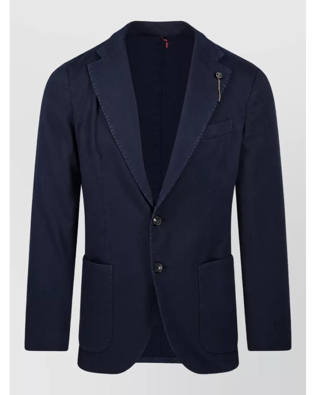 Santaniello Blue Suit Jacket for men