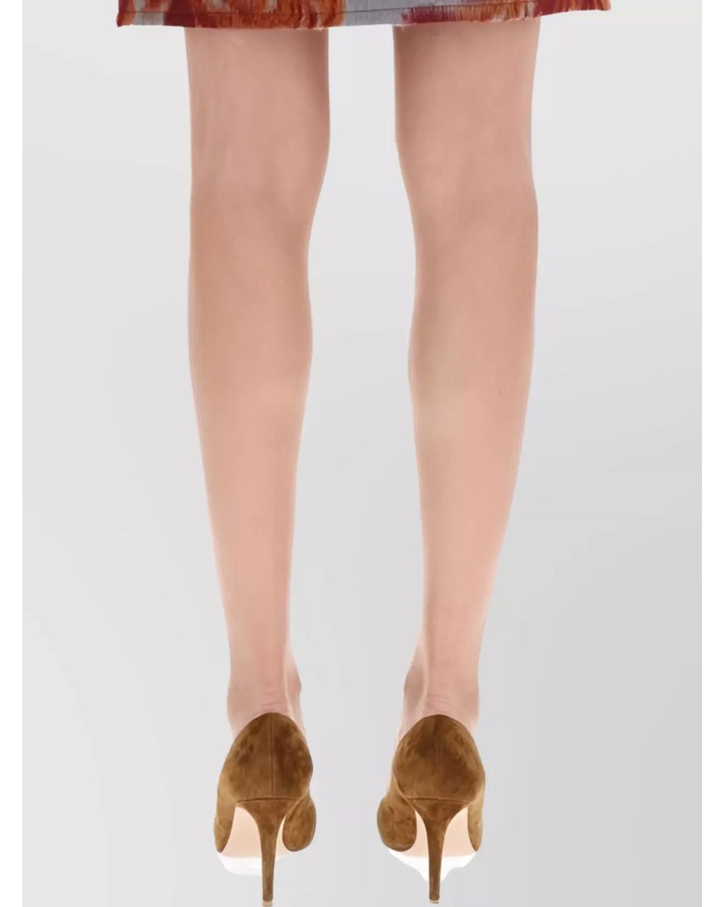 Etro Red Wool Wrap Skirt