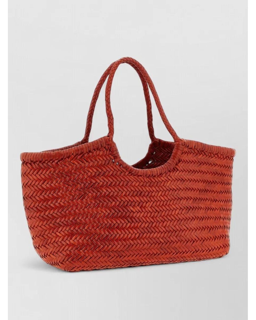 Dragon Diffusion Nantucket Large Woven Shoulder Tote Bag in Red | Lyst UK