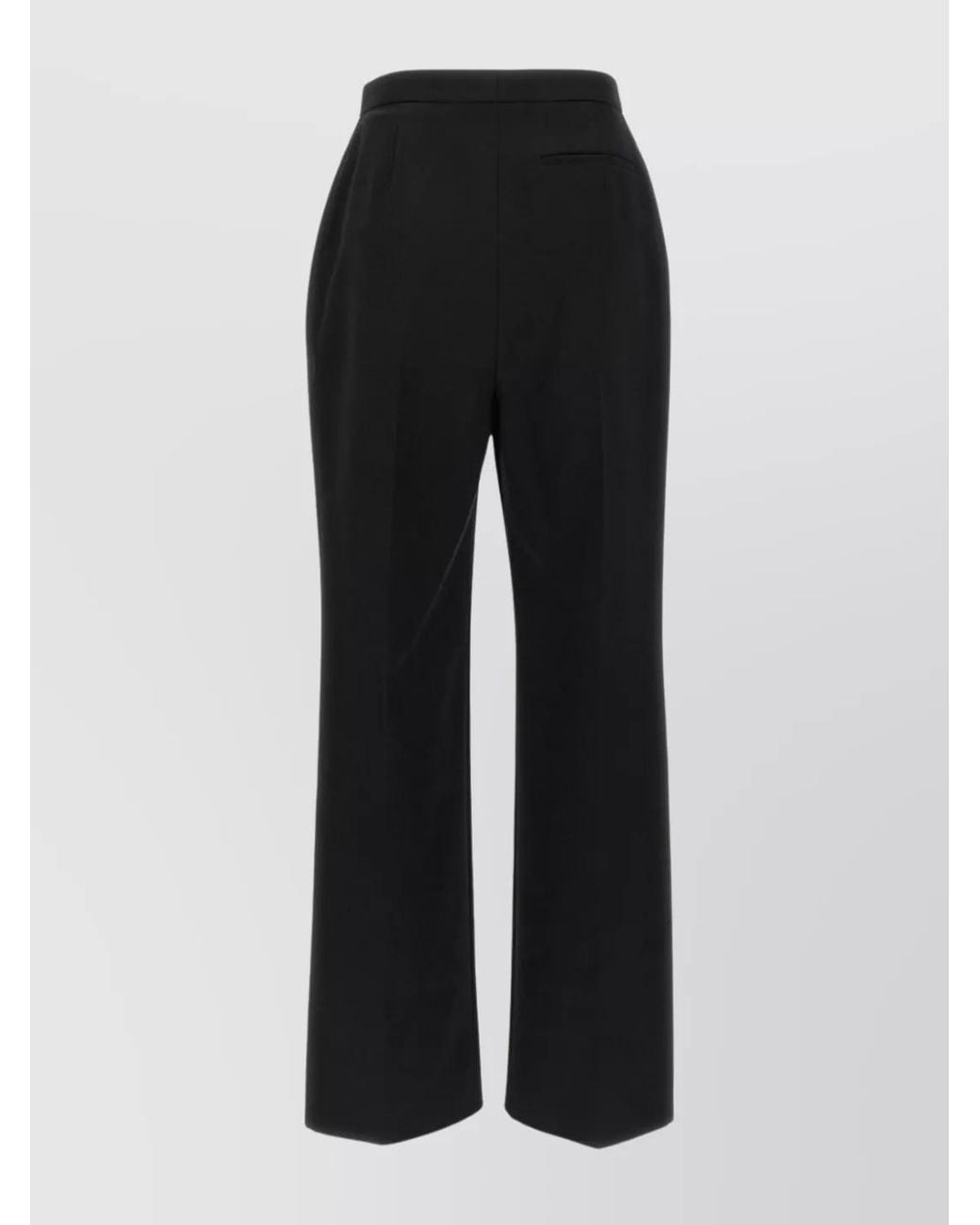 Givenchy Black Wool Tailored Trousers