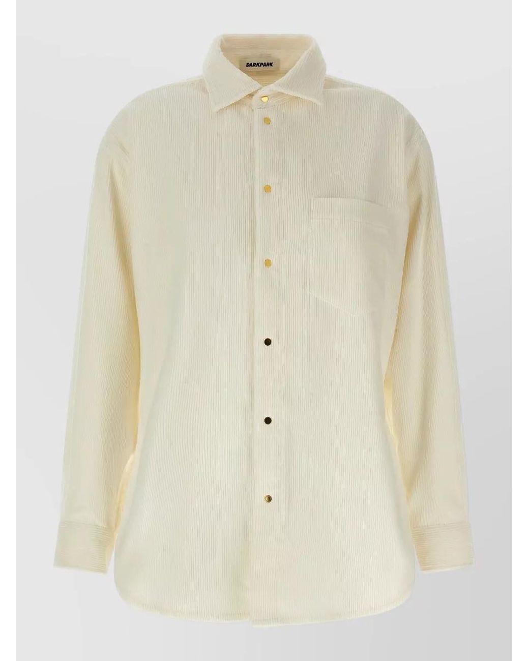 DARKPARK Natural Corduroy Long-Sleeve Shirt