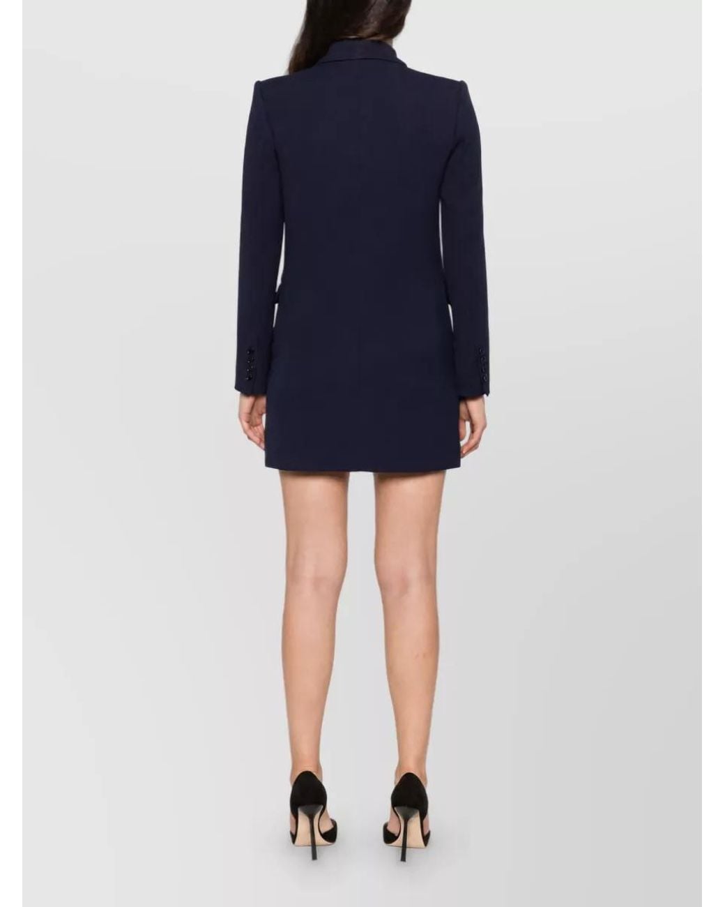 Elisabetta Franchi Blue Suit Jacket