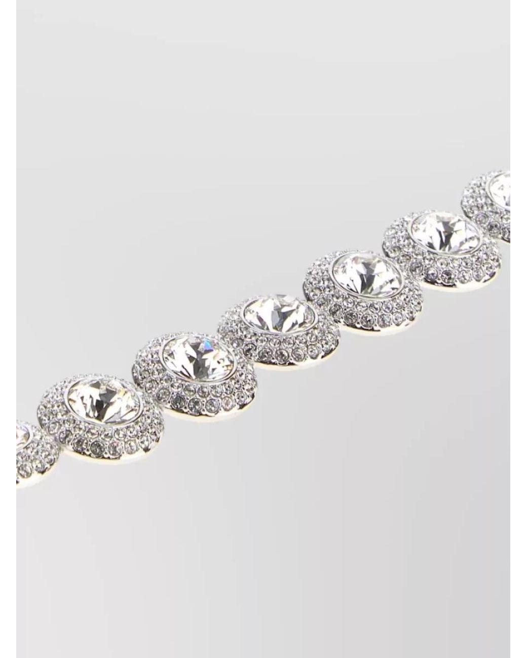 Swarovski Gray Metal Bracelet