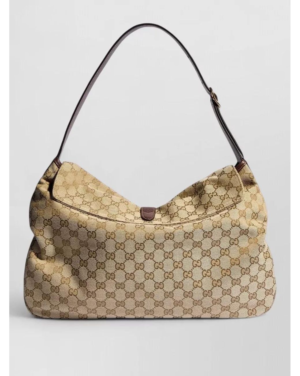 Gucci Metallic Canvas Shoulder Bag for men