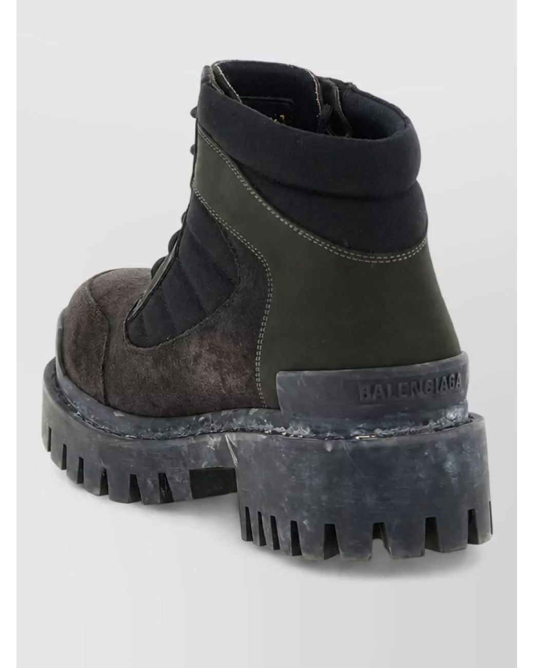 Balenciaga Black Calfskin Ankle Boots for men