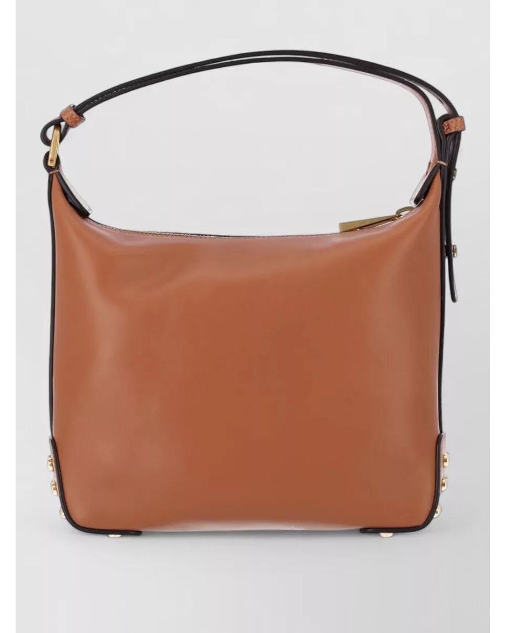 Tod's Brown Na Calf Leather Shoulder Bag